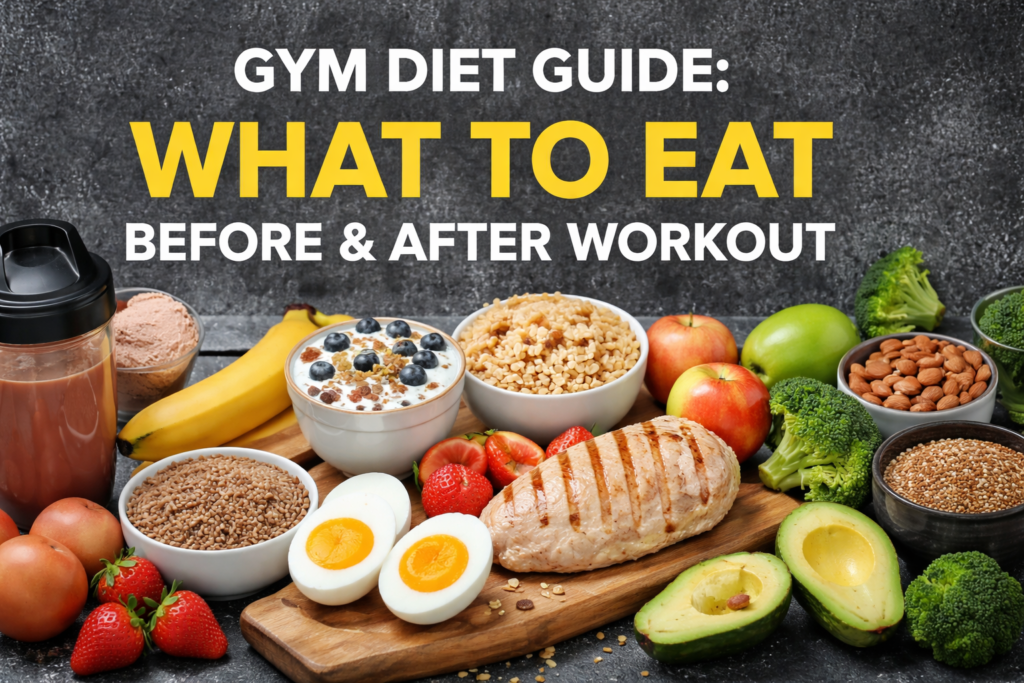 Gym diet essentials for fitness